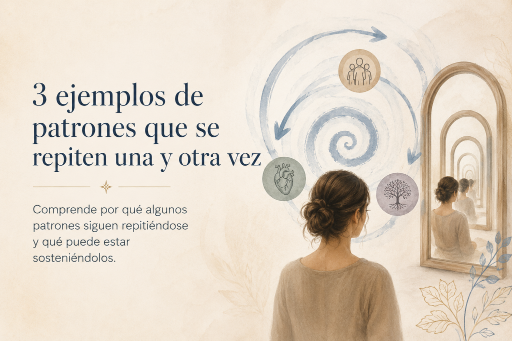 Casos de patrones energéticos repetitivos y experiencias que vuelven a manifestarse en el tiempo