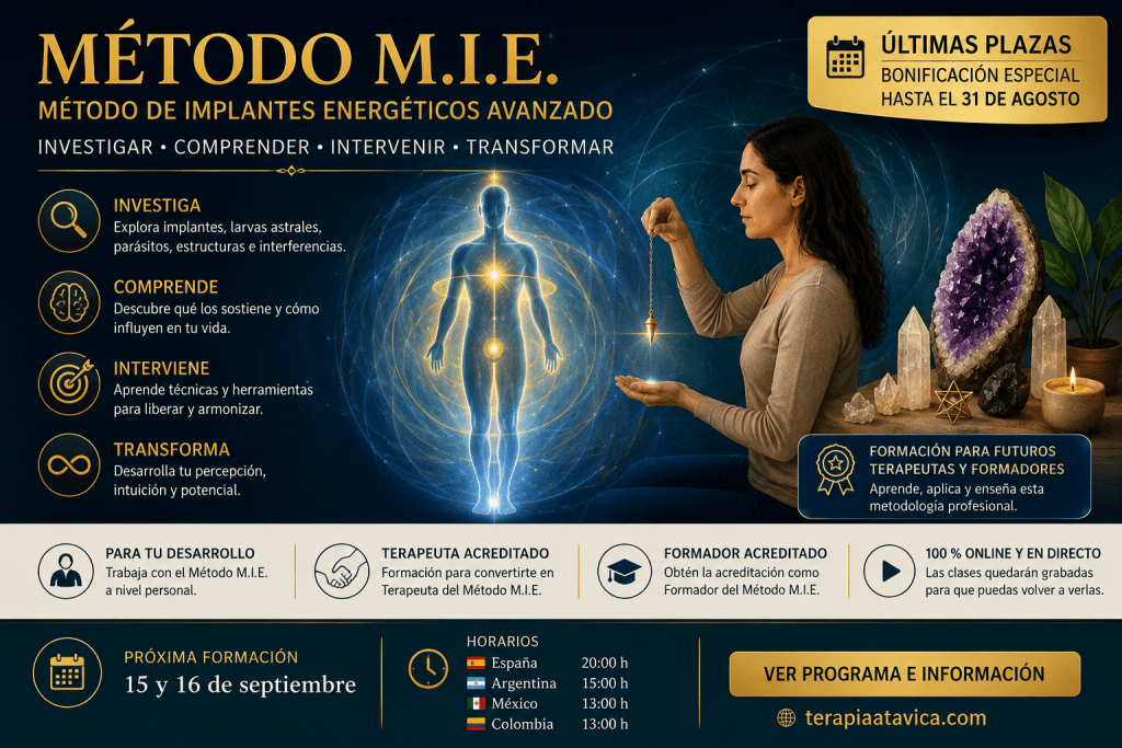 Última plazas Método MIE